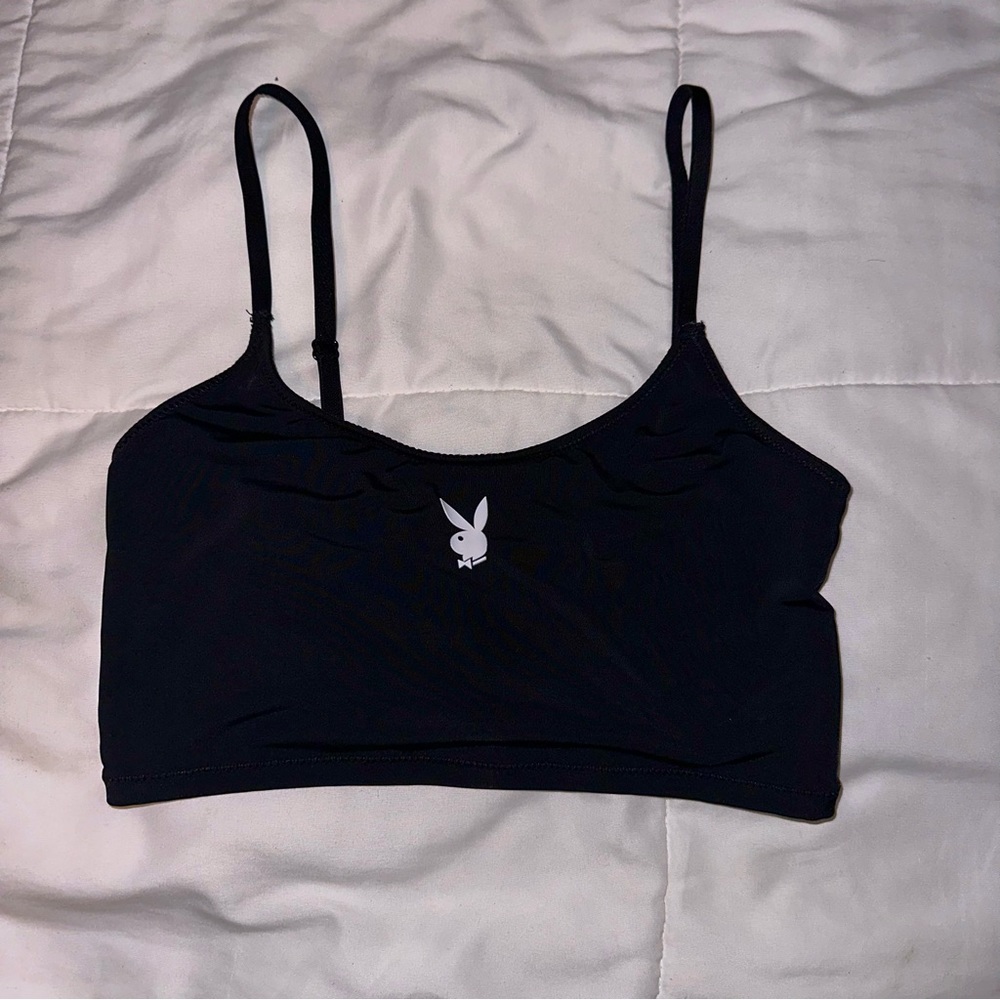 NWOT PacSun Playboy Nylon Cami / Sports Bra